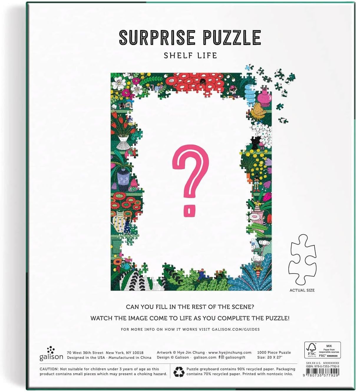 Shelf Life – 1000 Piece Surprise Puzzle