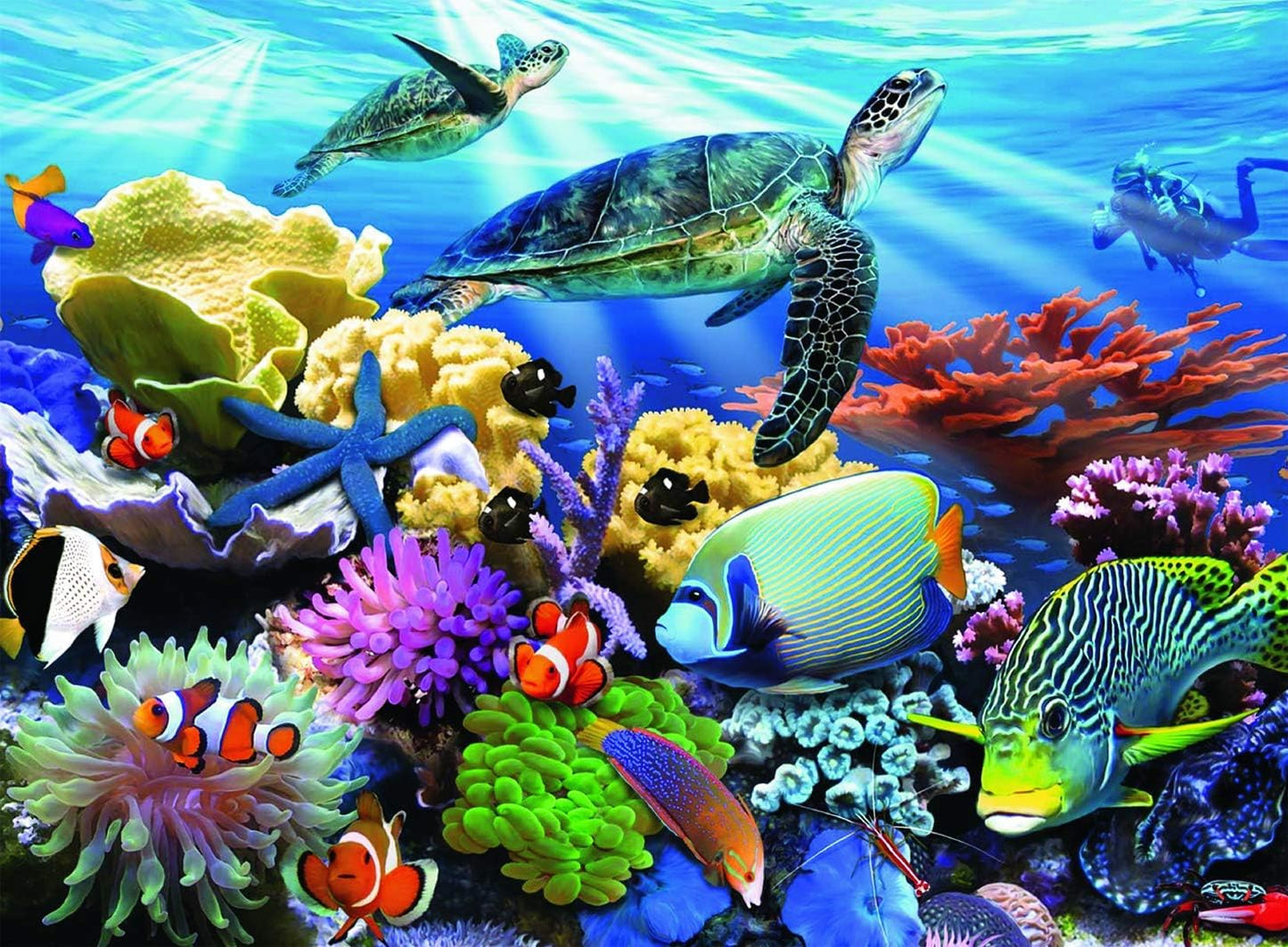 Ocean Turtles - 200 Piece Puzzle for Kids