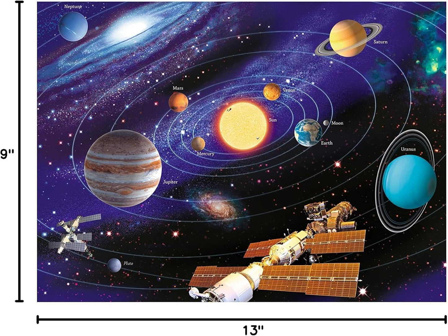 Solar System Puzzle for Kids - 200 Pieces