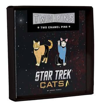 Star Trek Cats Twin Pins