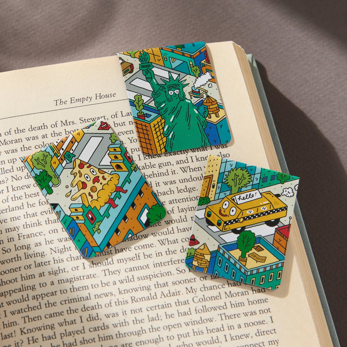 Life In The Big Apple Magnetic Bookmarks