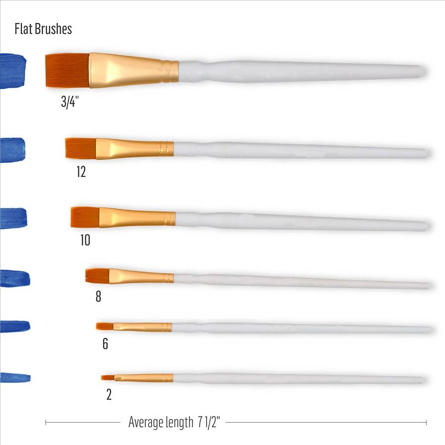FolkArt Artist Variety Brush Set 10 Piece
