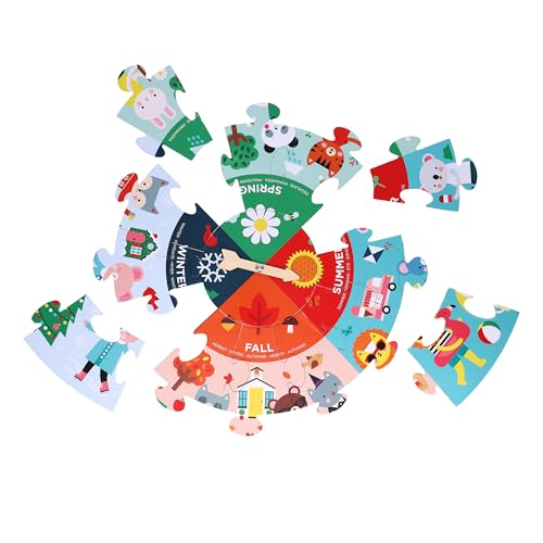 Telling The Time - 24 Piece Large Puzzle