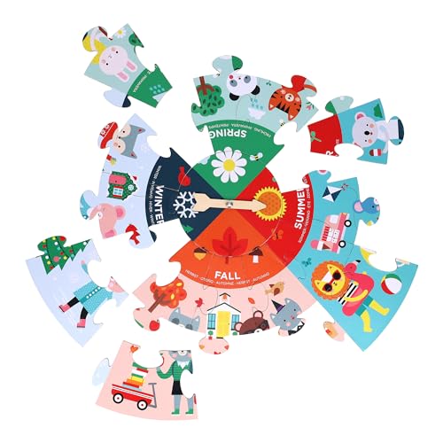 Telling The Time - 24 Piece Large Puzzle