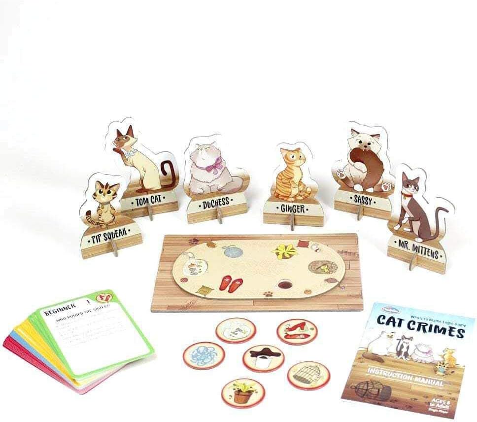 Cat Crimes Brainteaser Game