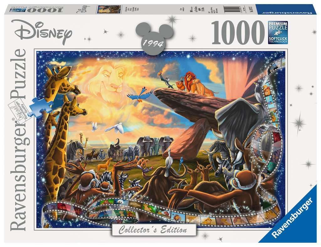 Disney Collector's Edition The Lion King 1000 Piece Puzzle