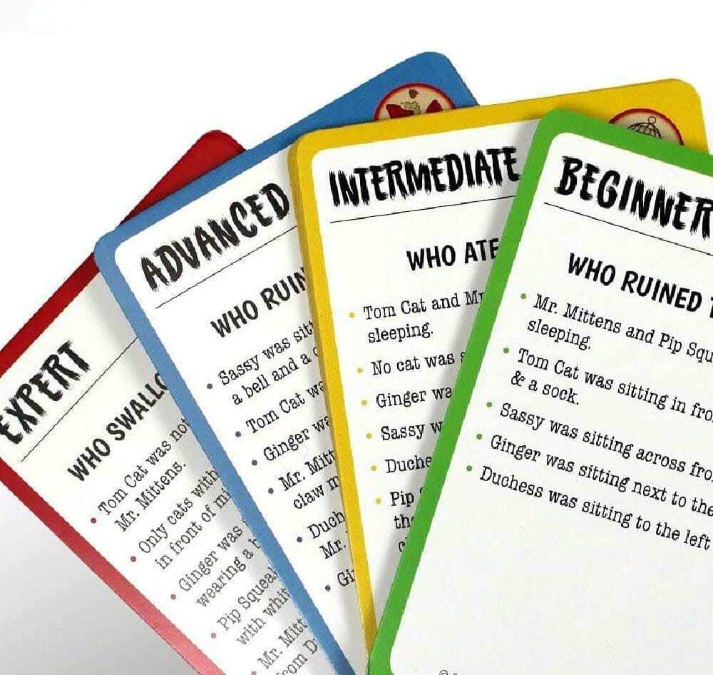 Cat Crimes Brainteaser Game