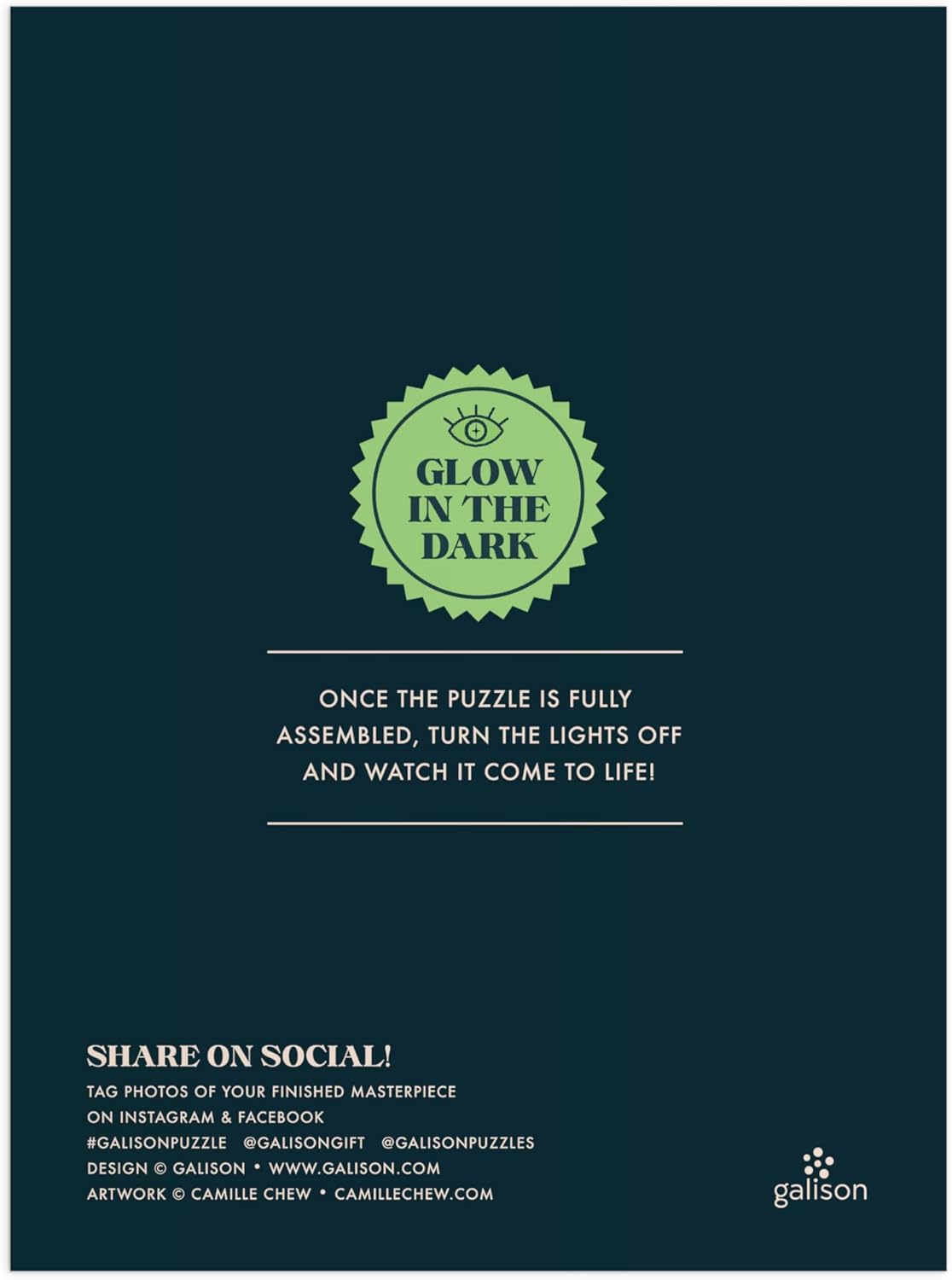 Occult and Curious – 1000 Piece Glow in The Dark