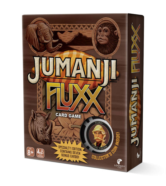 Jumanji Fluxx Card Game