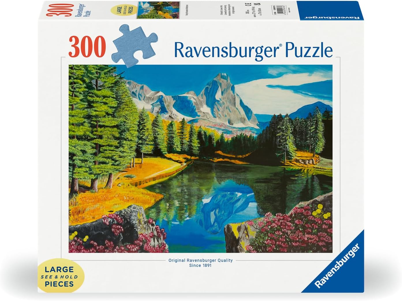 Rocky Mountain Reflections 300 Piece Puzzle