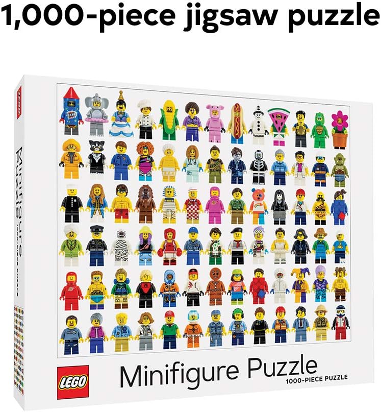 LEGO Minifigure Puzzle - 1000 Piece Puzzle