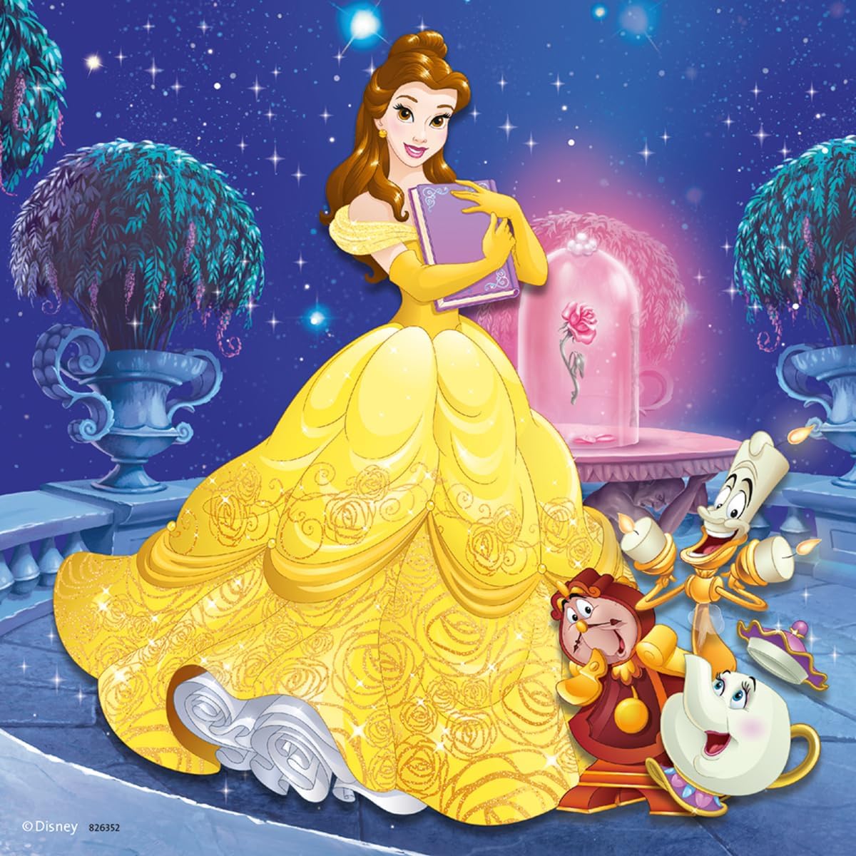 Disney Princesses Puzzle Set - 3 x 49-Piece Puzzle