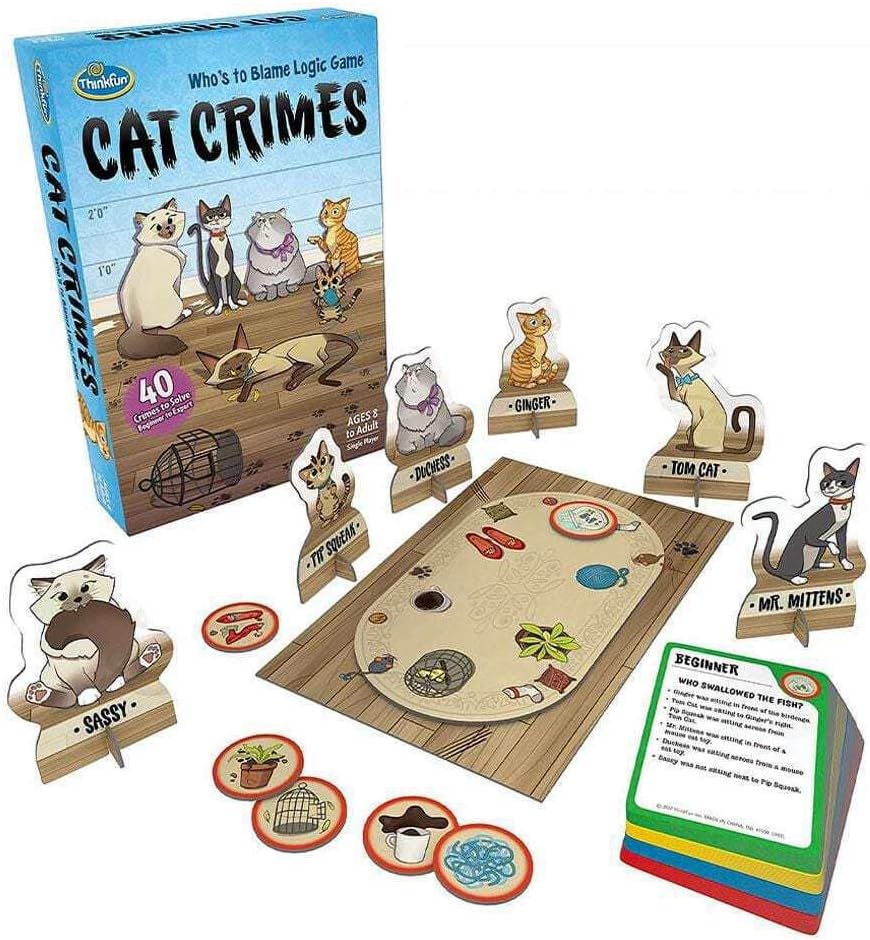 Cat Crimes Brainteaser Game