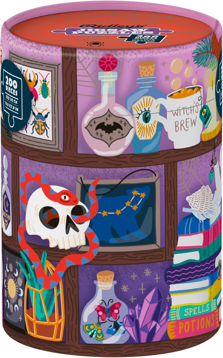 Spooky Curiosities 200-Piece Halloween Puzzle