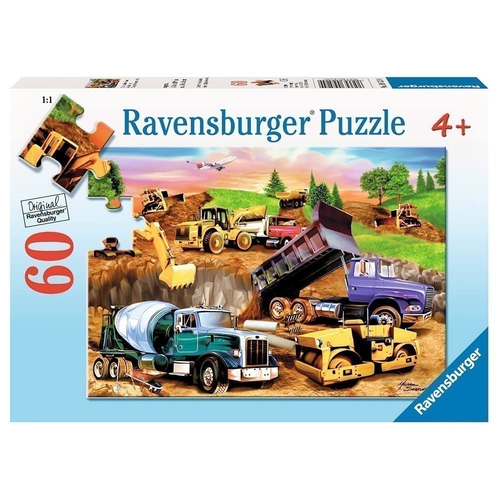 Construction Crowd - 60 Piece Puzzle
