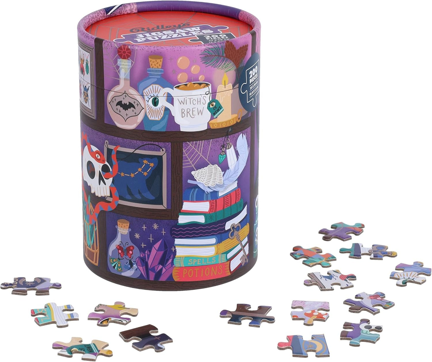 Spooky Curiosities 200-Piece Halloween Puzzle