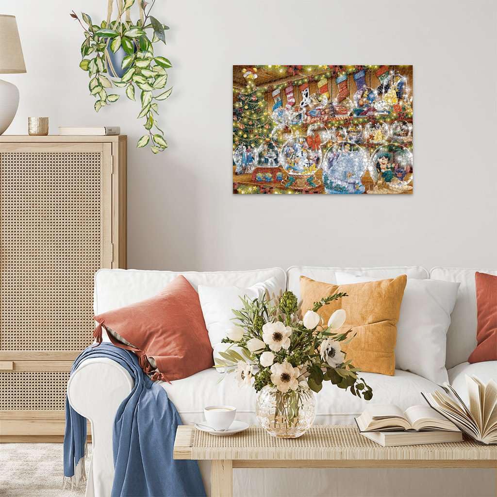 Disney Christmas Snowglobes - 1000 Piece Puzzle