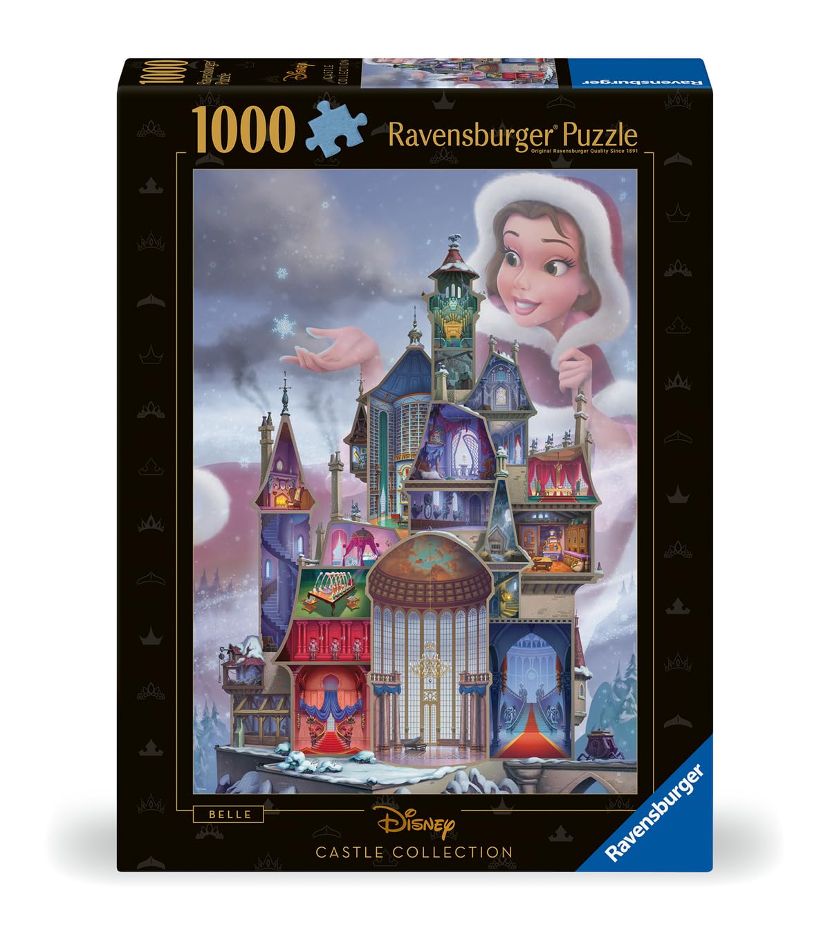 Disney Castle Collection: Belle 1000 Piece Puzzle