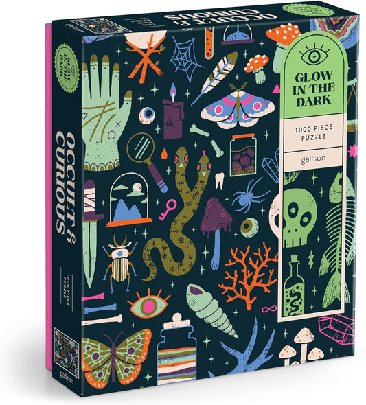 Occult and Curious – 1000 Piece Glow in The Dark