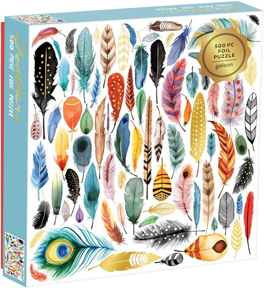 Feathers 500 Piece Puzzle