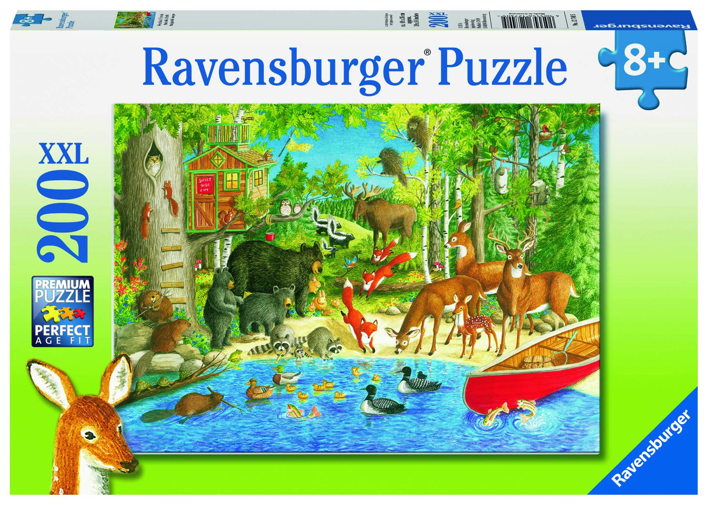 Woodland Friends 200 Piece Puzzle