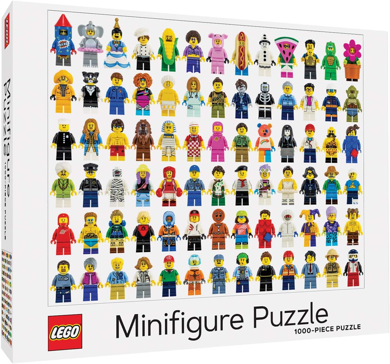 LEGO Minifigure Puzzle - 1000 Piece Puzzle
