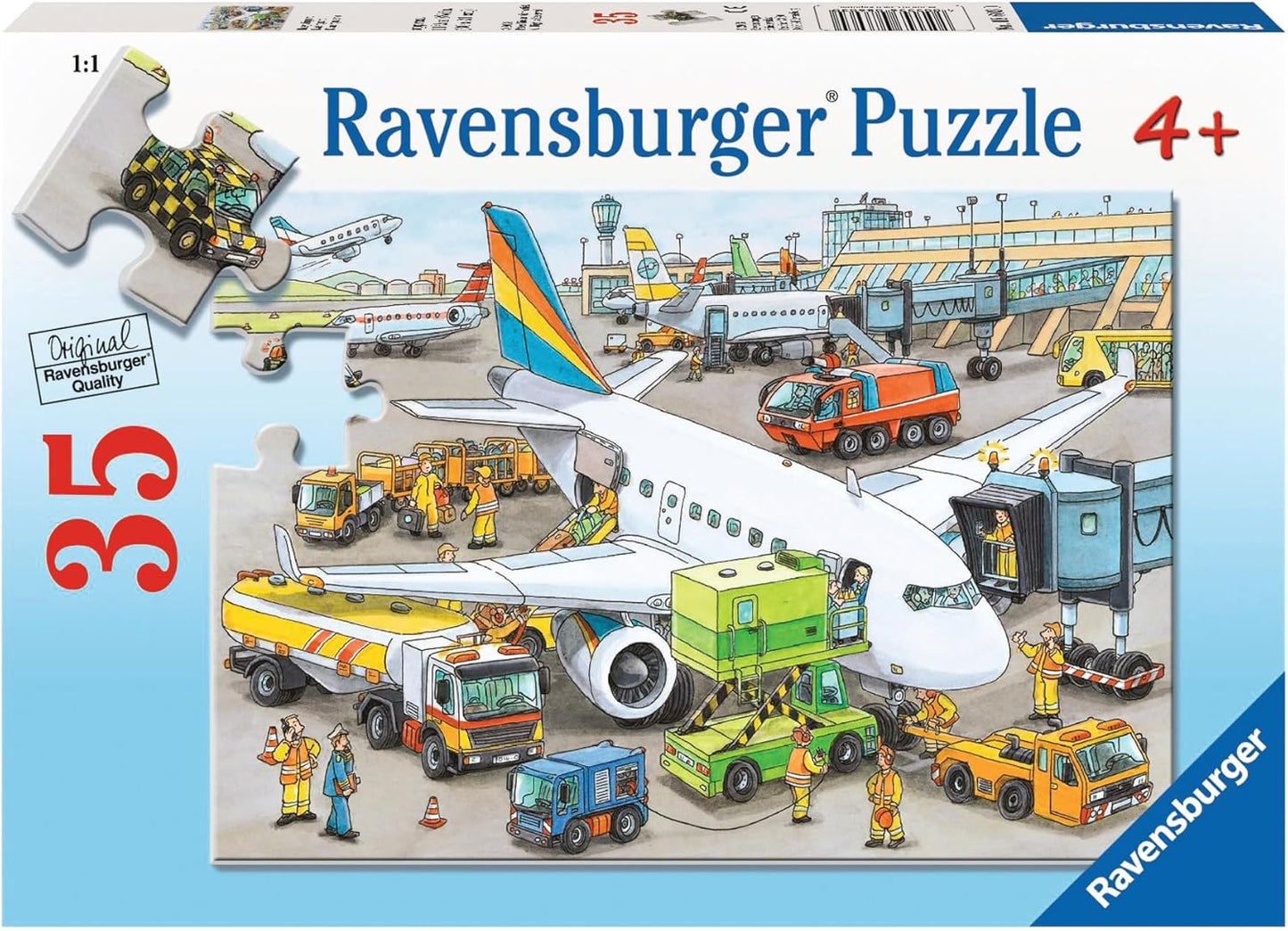 Busy Airport - 35 Piece Puzzle