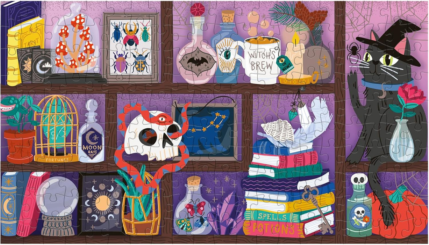Spooky Curiosities 200-Piece Halloween Puzzle