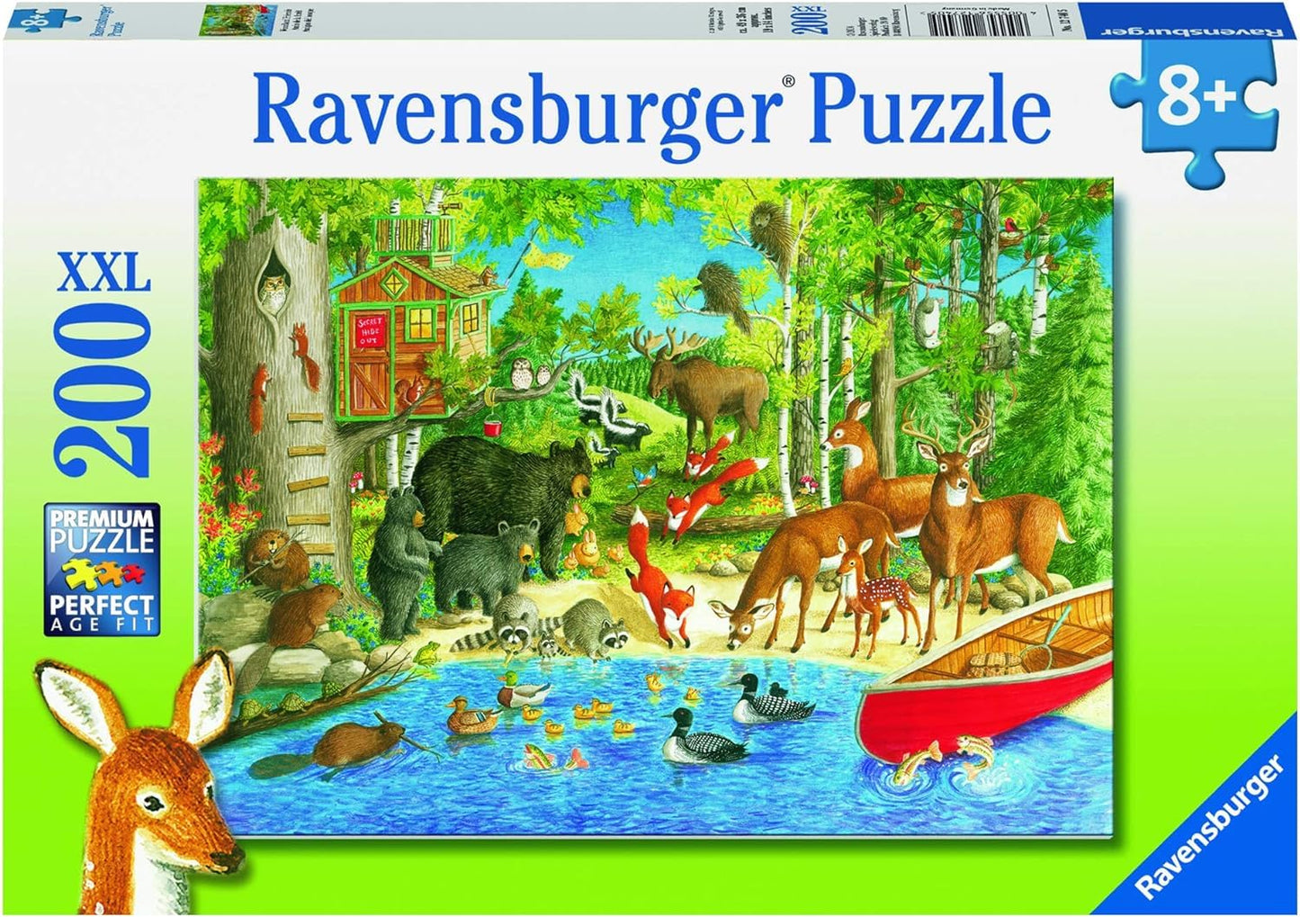 Woodland Friends 200 Piece Puzzle