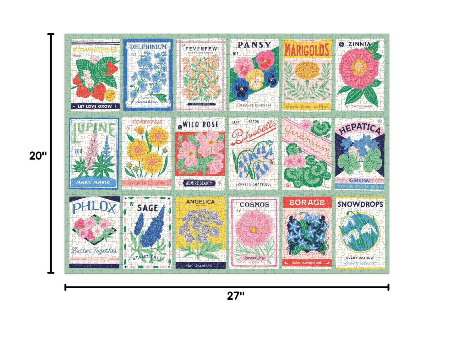 Ever Upward Grow Your Own Way - 1000 Piece Puzzle