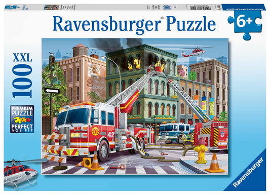 Fire Truck Rescue - 100 Piece