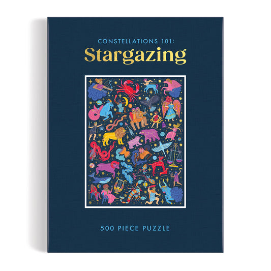 Constellations 101: Stargazing – 500 Piece Book Puzzle