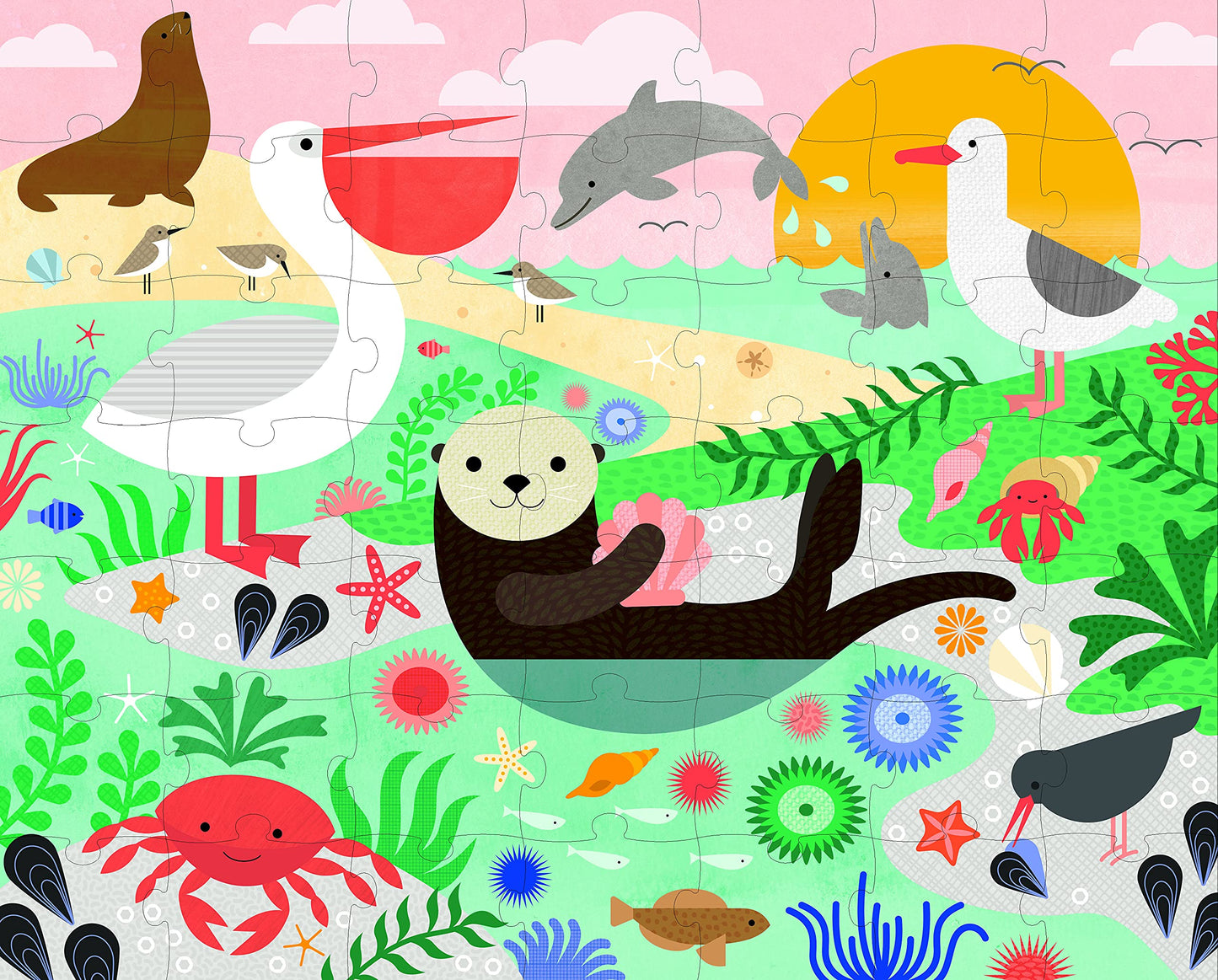 Under the Sea Two-Sided Travel Puzzle