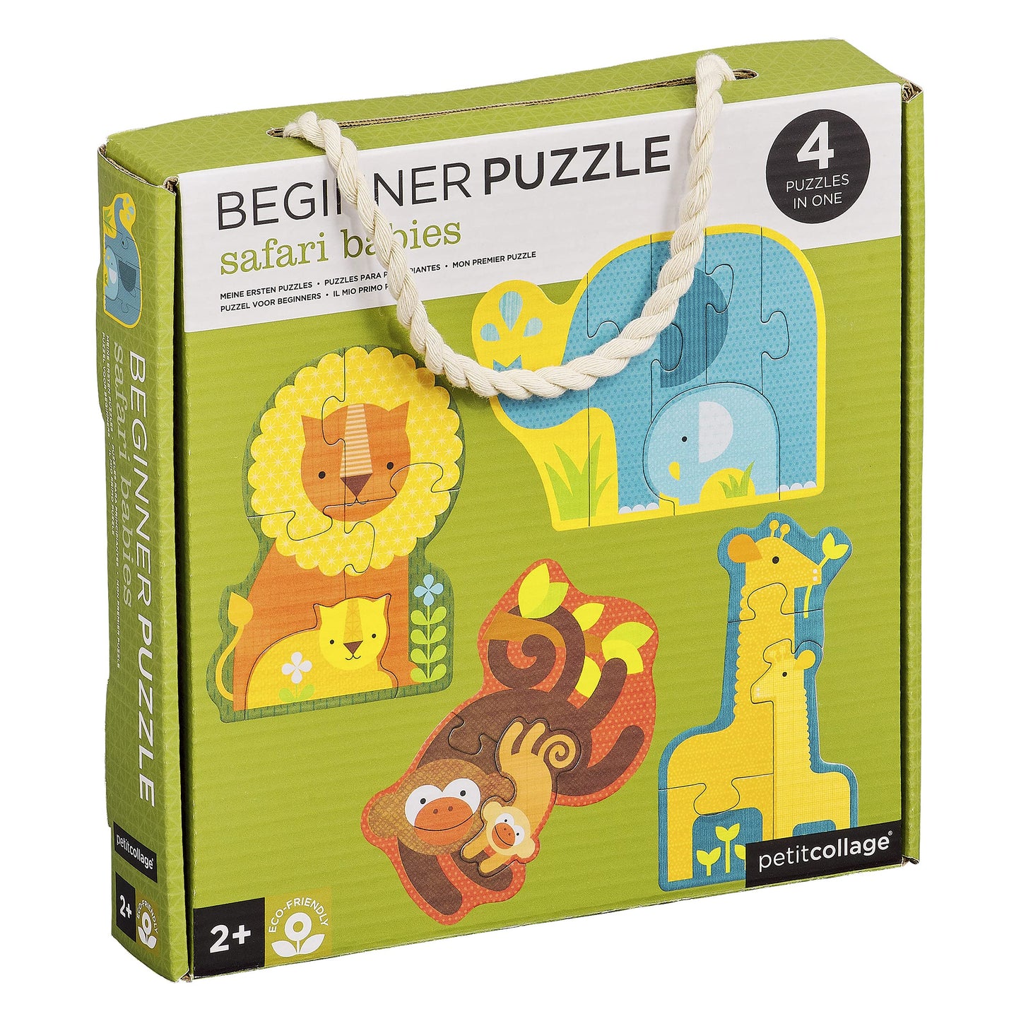 Safari Babies – Includes 4 Mini Puzzles