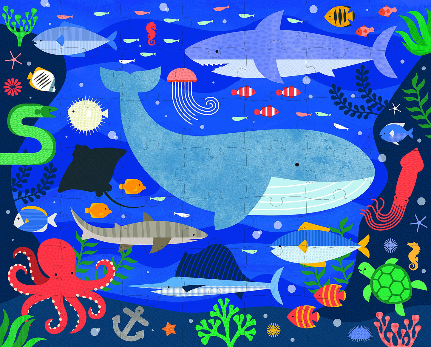 Under the Sea Two-Sided Travel Puzzle