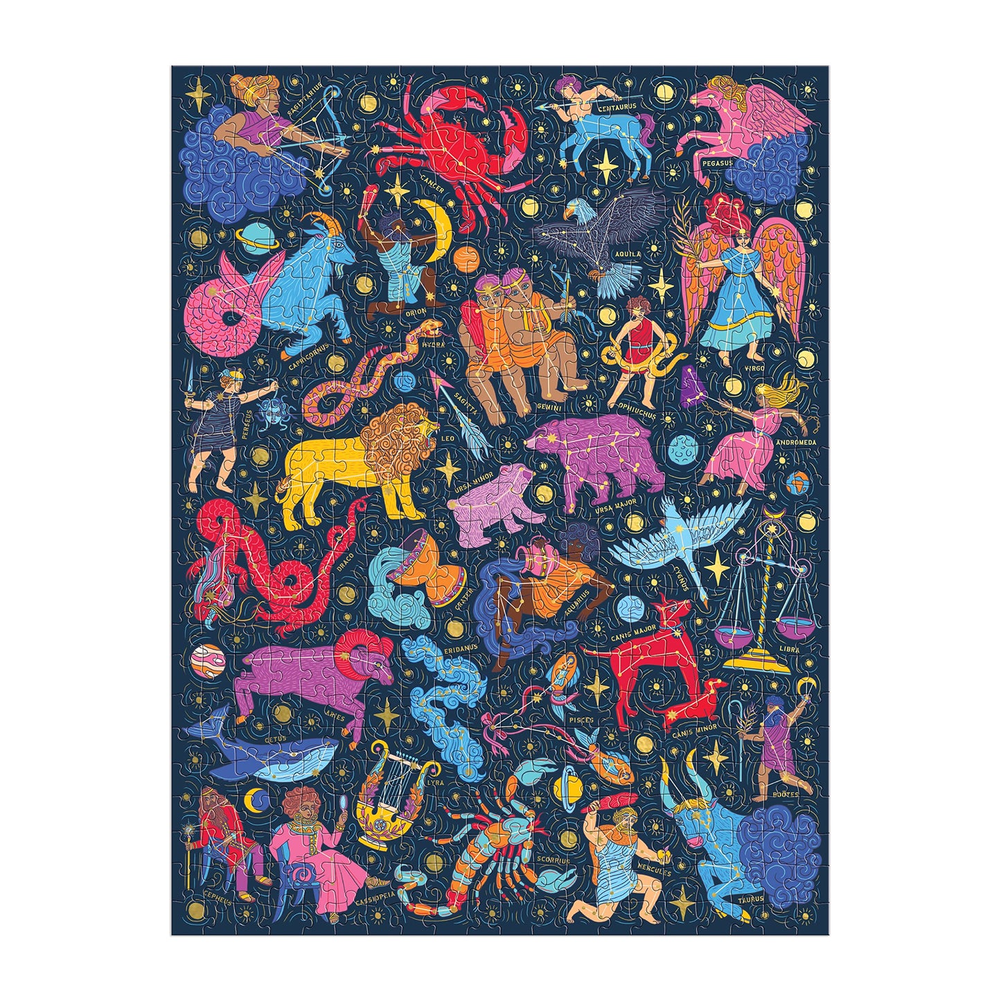 Constellations 101: Stargazing – 500 Piece Book Puzzle