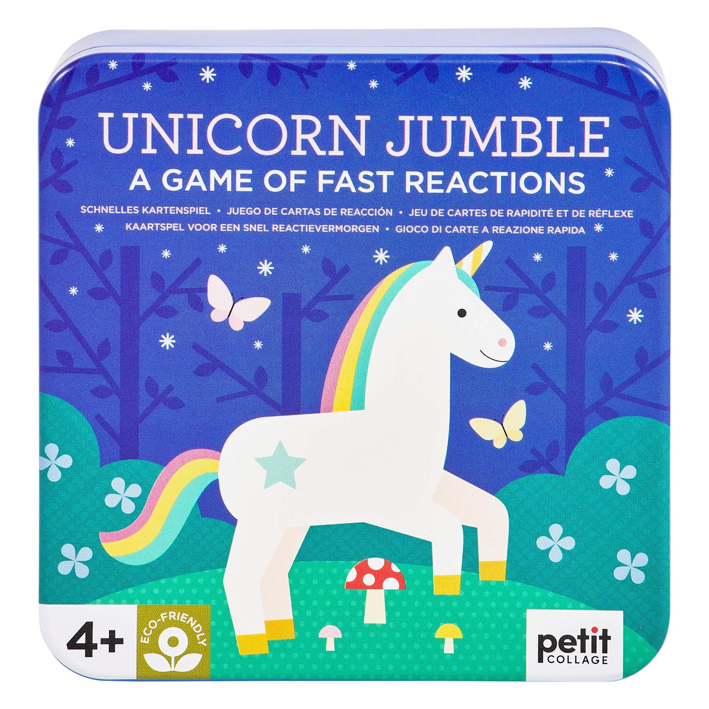 Jumble Card Game: A Game of Fast Reactions (Unicorn or Dinosaur)