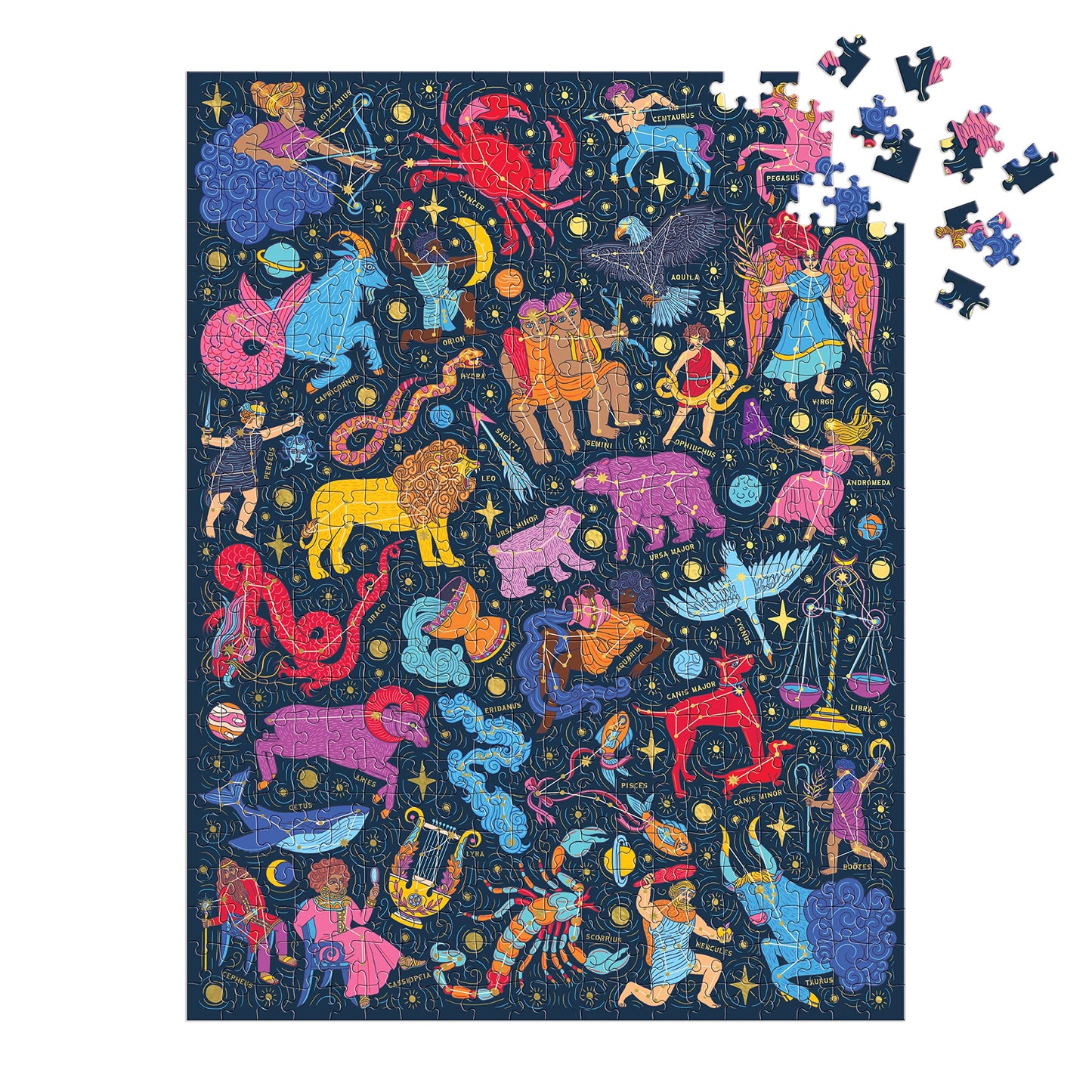 Constellations 101: Stargazing – 500 Piece Book Puzzle