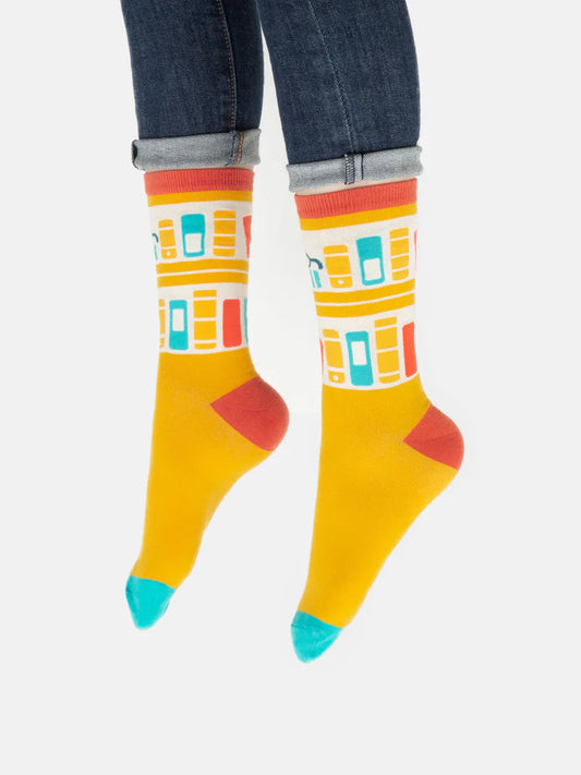 Bookshelf Socks - Small