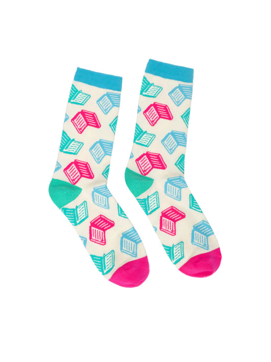 Books, Books, Books Socks