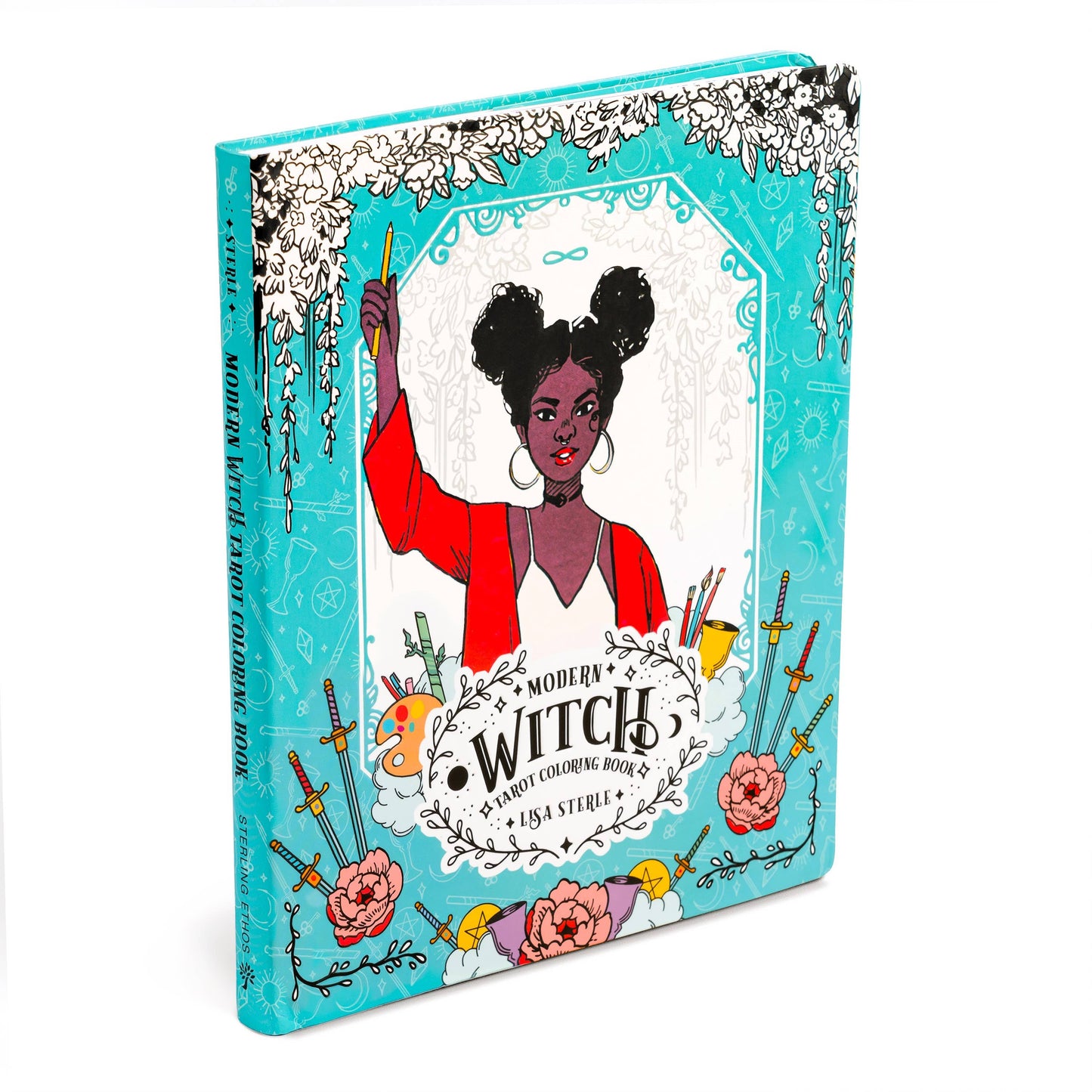 Modern Witch Tarot Coloring Book