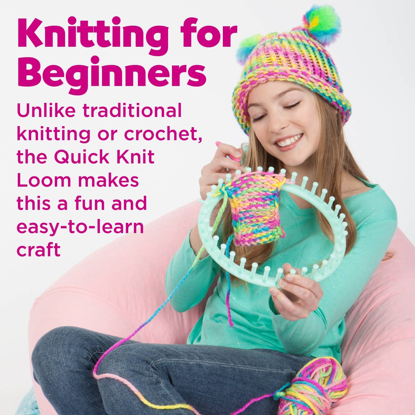 Quick Knit Loom - DIY Craft Kit for Kids