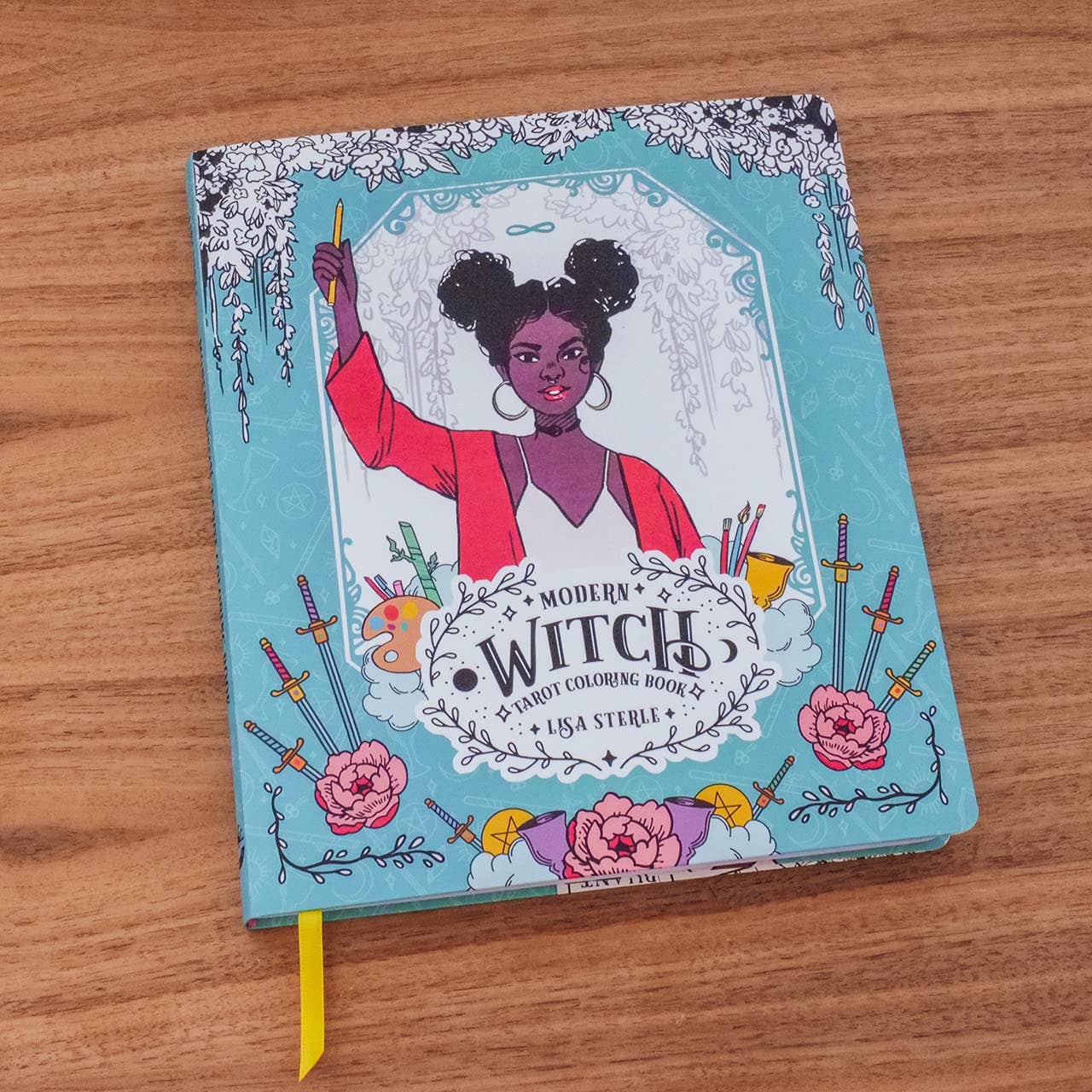 Modern Witch Tarot Coloring Book